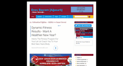 Desktop Screenshot of enesbayram.com.tr